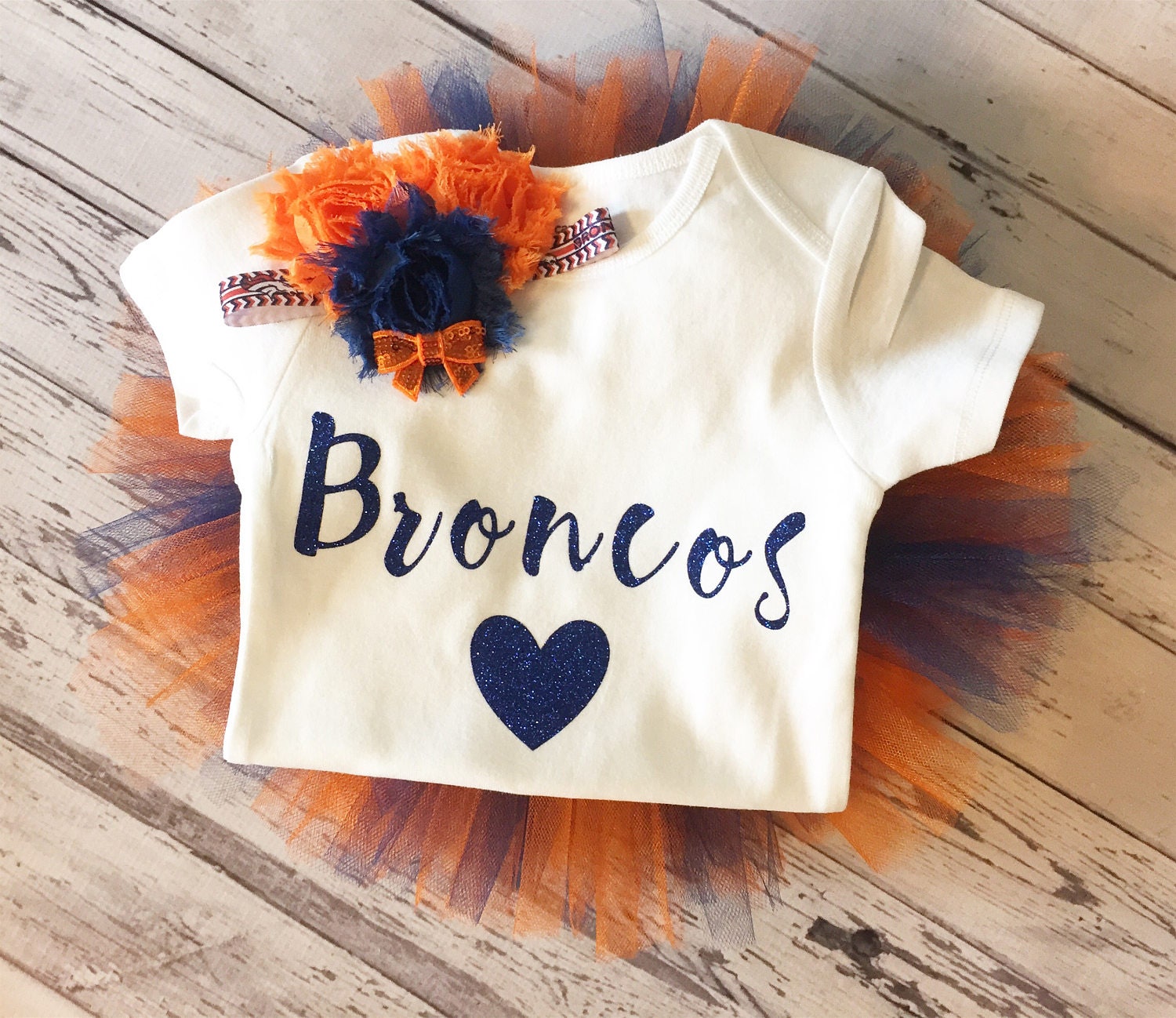 Denver Broncos Baby Etsy