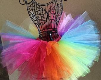 Birthday Tutu, Rainbow Tutu, Candyland Birthday Outfit, Colorful Tutu, Baby Tutu, Toddler Tutu, Baby Tutu, Infant Tutu, Photo Prop