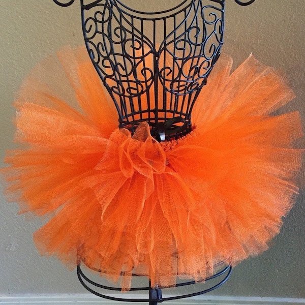 Pumpkin Tutu, Halloween Tutu, Orange Tutu, Fall Tutu, Baby tutu, infant tutu, toddler tutu, Newborn Tutu, Photo Prop, READY TO SHIP