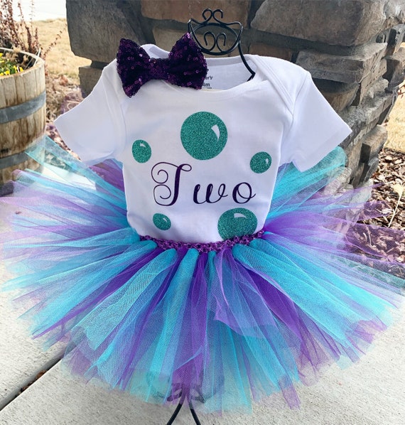 Bubble guppies tutu birthday outfit deals