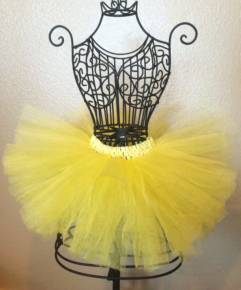 Yellow Tutu Newborn Yellow Tutu Baby Girl Tutu Sunflower Tutu Etsy