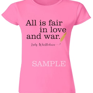 Great for Bridgerton Fans. Design Graphics, Lady Whistledown, jpeg, png, digital file download - Sublimation, shirt design