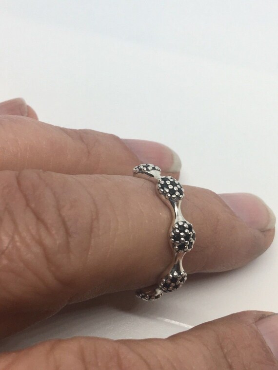 Pandora Stackable Ring Sterling Multi Stone - image 5