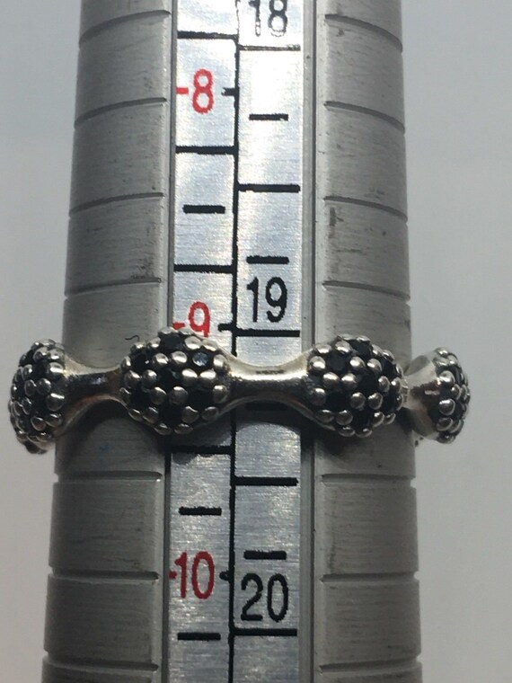 Pandora Stackable Ring Sterling Multi Stone - image 4