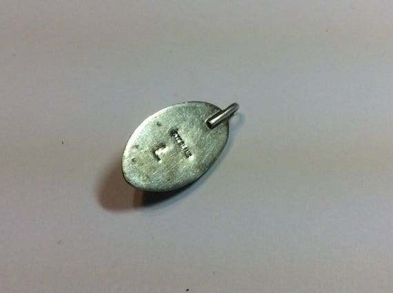 Native American Signed Turquoise Pendant South We… - image 2