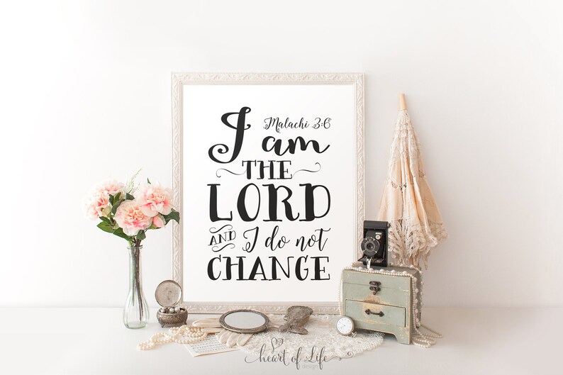 Bible verse scripture printable art Black and white wall art I Etsy