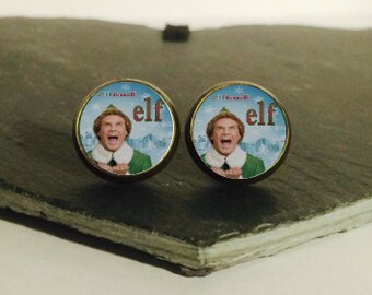Handmade: Elf - studs/clip-ons/cufflinks - 3 FOR 2 OFFER (Promo code in description!)