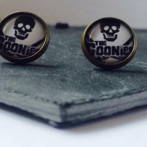 Handmade: Never Say Die - studs/clip-ons/cufflinks - 3 FOR 2 OFFER (Promo code in description!)