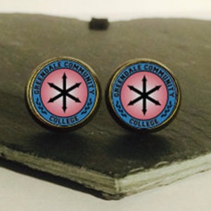 Fait main : Greendale Human Beings - clous/boutons à clip/boutons de manchette - OFFRE 3 POUR 2 (code promotionnel dans la description !)