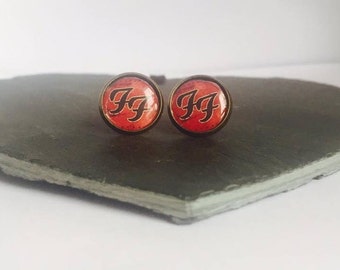 Times Like These - Brass Stud Earrings