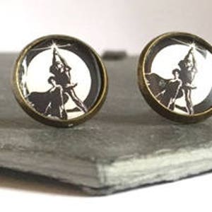 Handmade: 40th Anniversary - studs/clip-ons/cufflinks - 3 FOR 2 OFFER (Promo code in description!)