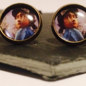 Handmade: Darling Clementine - Ohrstecker/Clips/Manschettenknöpfe - 3 FÜR 2 ANGEBOT (Promo-Code in der Beschreibung!)
