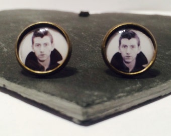 Handmade: The Man. The Legend. The Quiff. - studs/clip-ons/cufflinks - 3 FOR 2 OFFER (Promo code in description!)