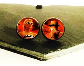 Meme Series: BARBENHEIMER - earrings/cufflinks/badge/hairclips - 3 FOR 2 OFFER (Promo code in description!)