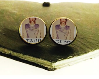 Handmade: 1989 - studs/clip-ons/cufflinks - 3 FOR 2 OFFER (Promo code in description!)