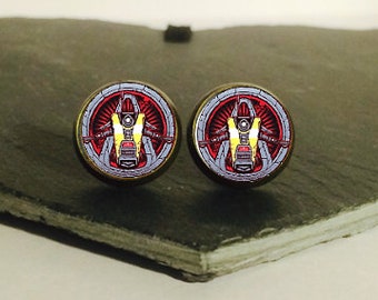 3 for 2 - MINION! - studs/clip-ons/cufflinks - 3 FOR 2 OFFER (Promo code in description!)