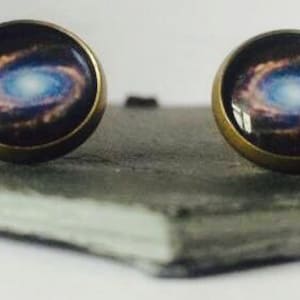 Fatto a mano: Cosmos - borchie/clip/gemelli - OFFERTA 3 PER 2 (codice promozionale nella descrizione!)