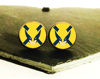 Handmade: Wolverine - Ohrstecker/Clip-ons/Manschettenknöpfe - 3 FÜR 2 ANGEBOT (Promo-Code in der Beschreibung!)