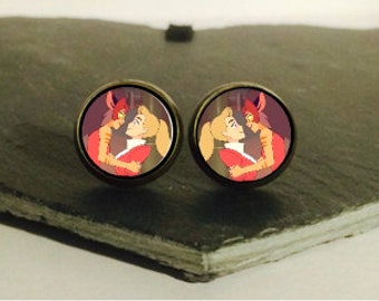 Handmade: CatrAdora 2 - studs/clip-ons/cufflinks - 3 FOR 2 OFFER (Promo code in description!)