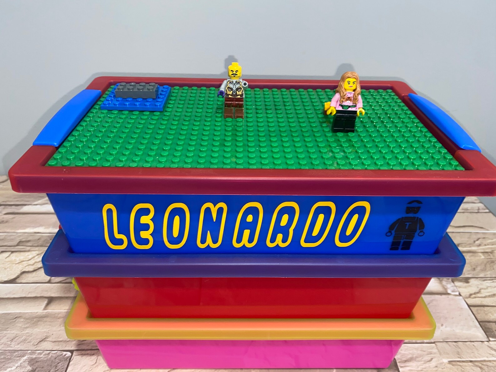 Personalized Building Box Storage / Box Storage /lego Block Etsy