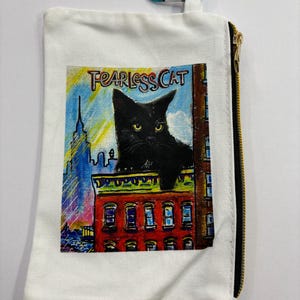 Furchtlose Katze Beutel
