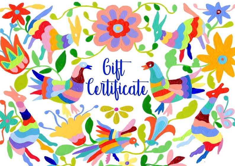 Gift Certificate to Caitlin Peters Design Etsy Shop