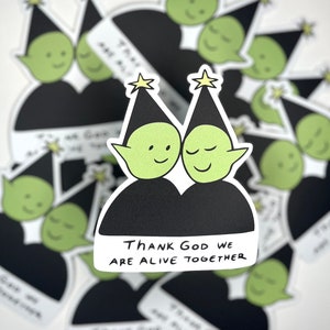 Thankful Goblins Sticker