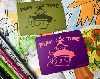 Play Time - Sticker