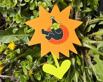 Sunflower Dreaming - Sticker