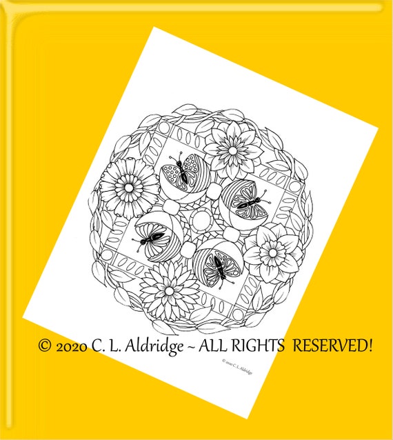 24+ Butterfly Mandala Coloring Pages Printable Images | FREE DOWNLOAD