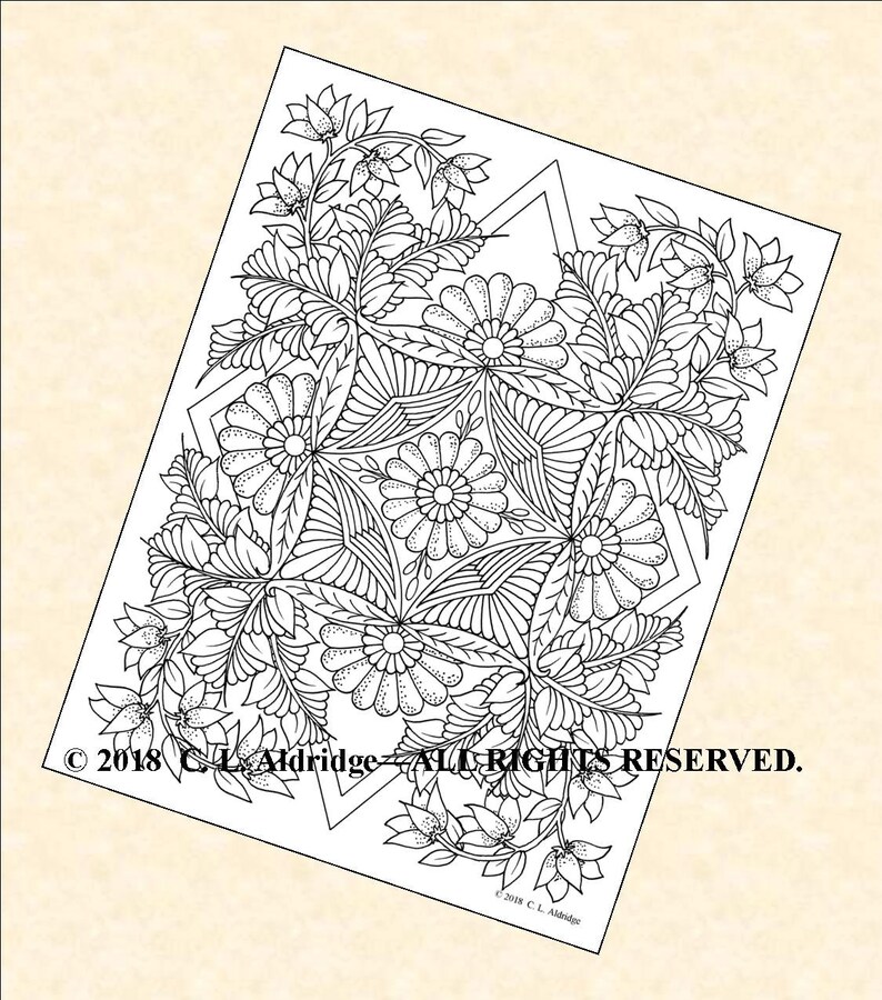900 Wildflower Coloring Pages Pdf For Free