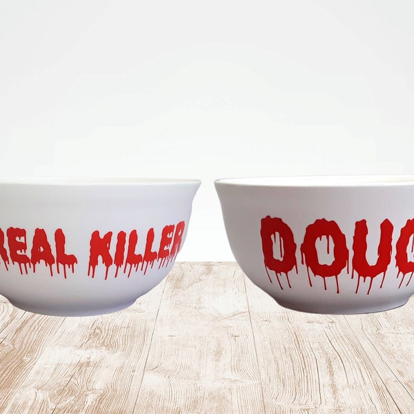Cereal Killer Bowl, Birthday Gift for Husband, Boyfriend Gift, Son Gift, Cereal Lover Gift, Funny Gifts, Teenager Gift, Daughter Gift