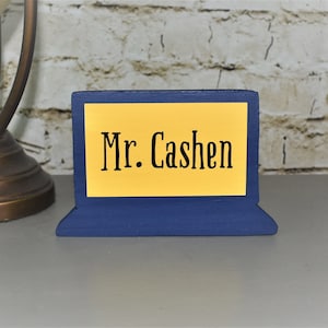 Computer Teacher Name Plate, Personalized Computer Teacher Gift, Computer Technology Teacher Gift, IT Teacher Gift, Computer Teacher Gift