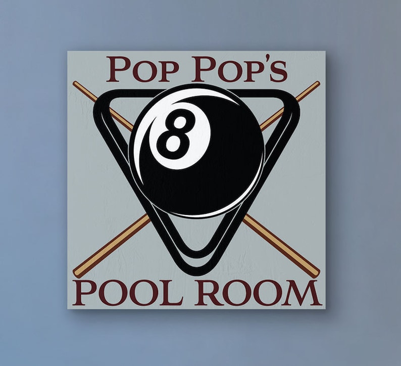 Personalized Billiard Personalized Billiard Signs Billiards Etsy