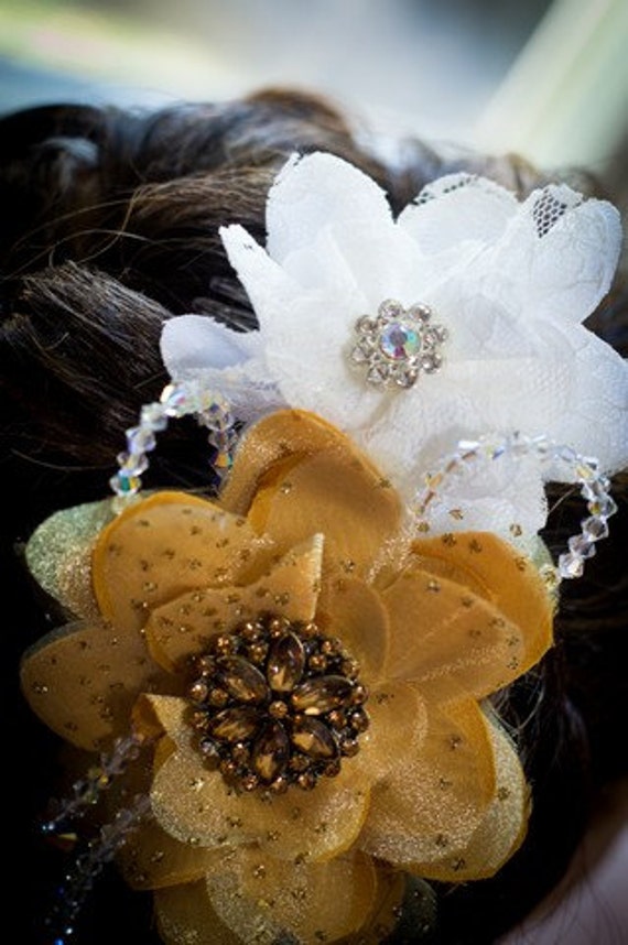 ⚜️Vintage Bridal Hair comb ⚜️#3 Art Deco Bridal Hair Comb, Vintage Wedding Headpiece, 1920s  main image 2