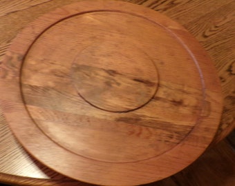 Retro Sonic Woodgrain Lazy Susan