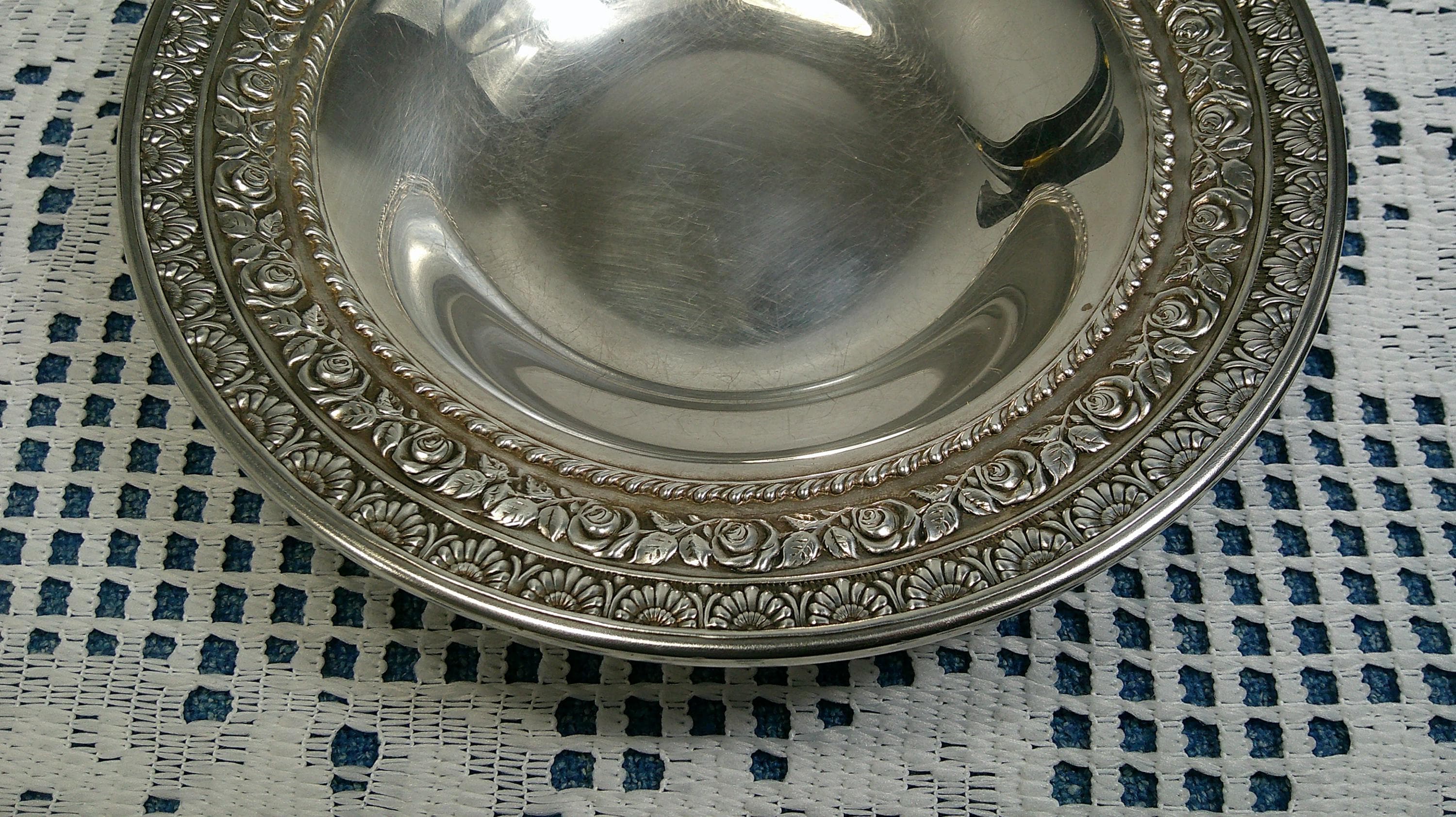Vintage Wallace Silverplate 6 5/8