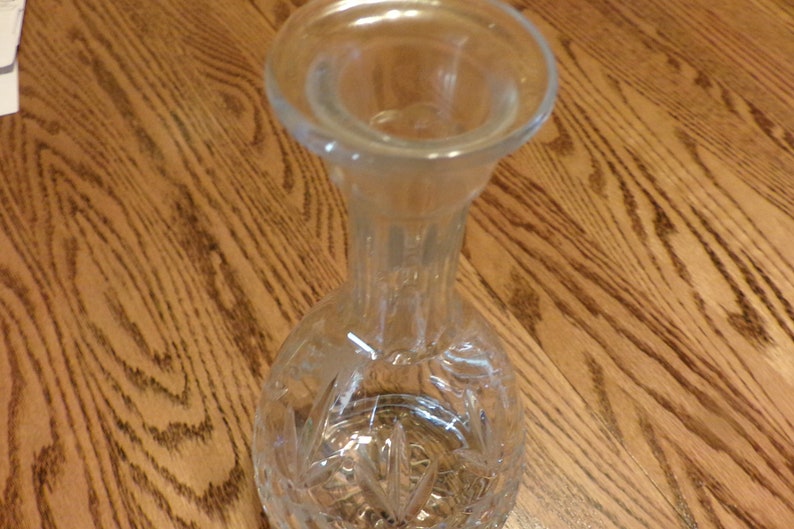 Rare Crystal Decanter Vintage Crystal Decanter Heavy Leaded Etsy