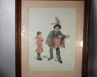 フランク・X・ライエンデッカー オルガン奏者 1914年 オリジナル