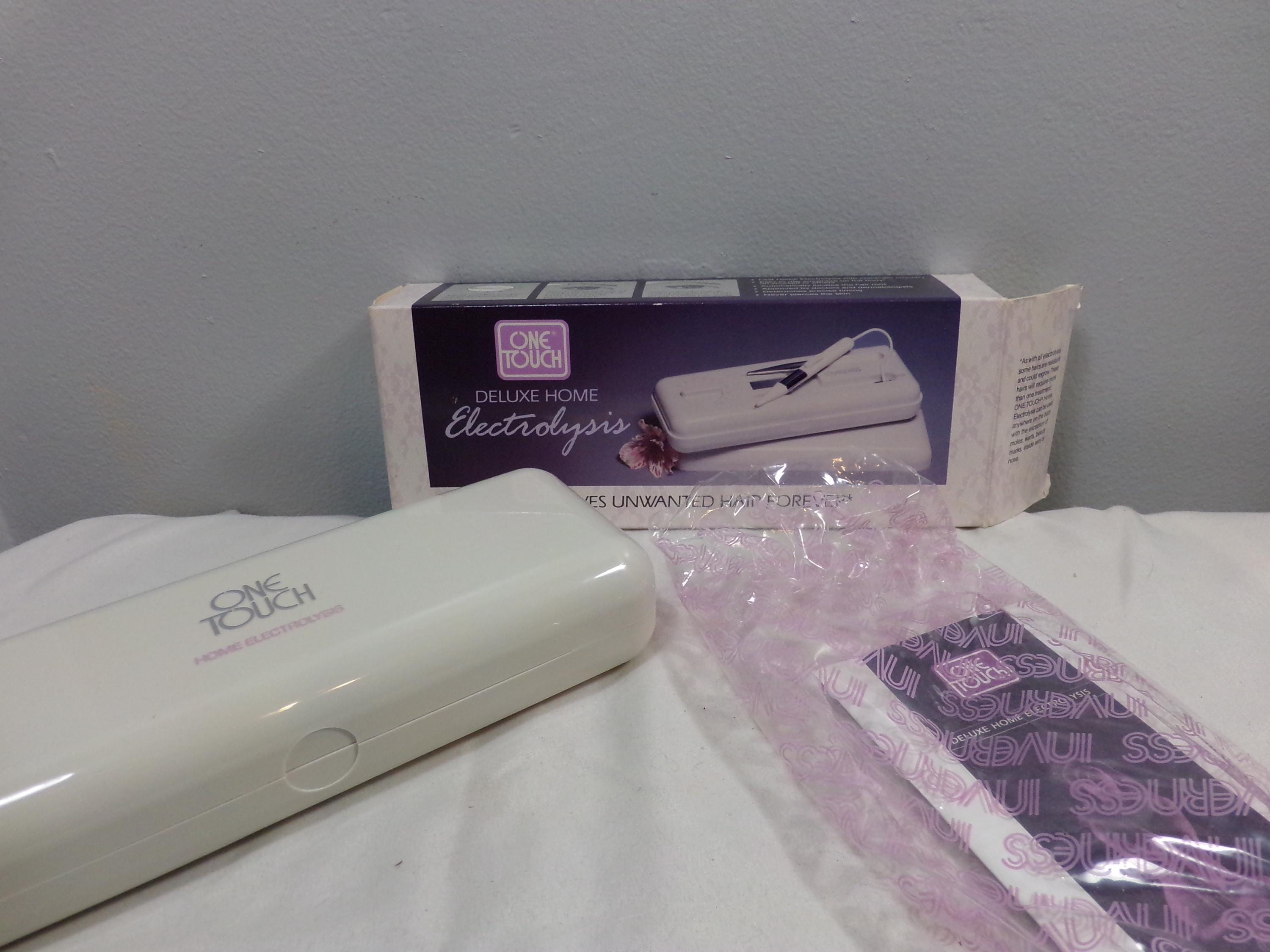 Inverness One Touch Home Electrolysis Hair Removal System Made in