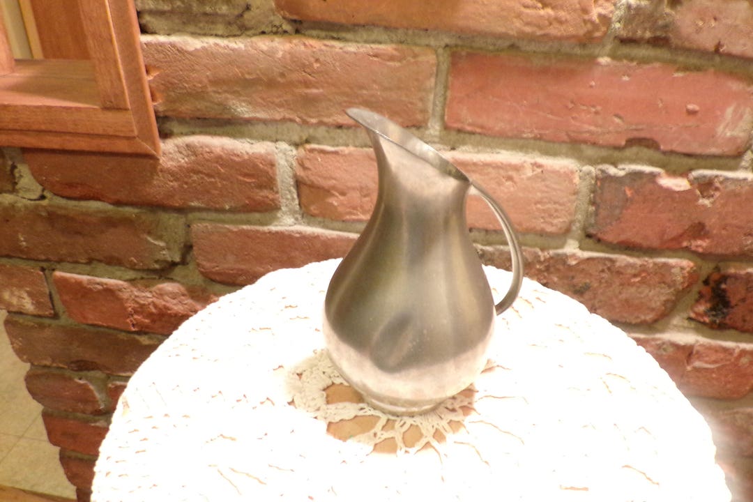 Vintage Metawa Holland Real Pewter Creamer, Holland Small Pitcher, Real