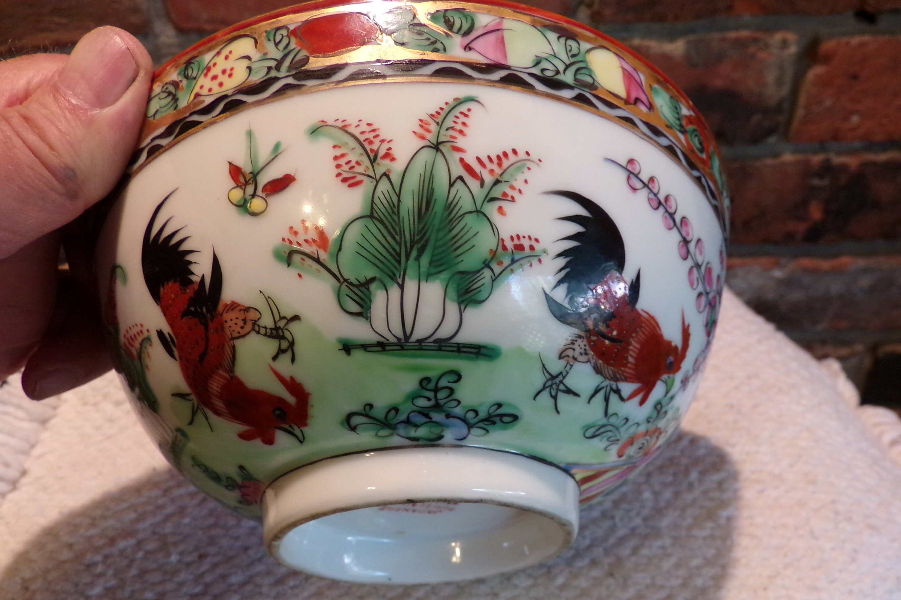 Japanese Porcelain Ware Decorated Hand Painted in Hong Kong Etsy