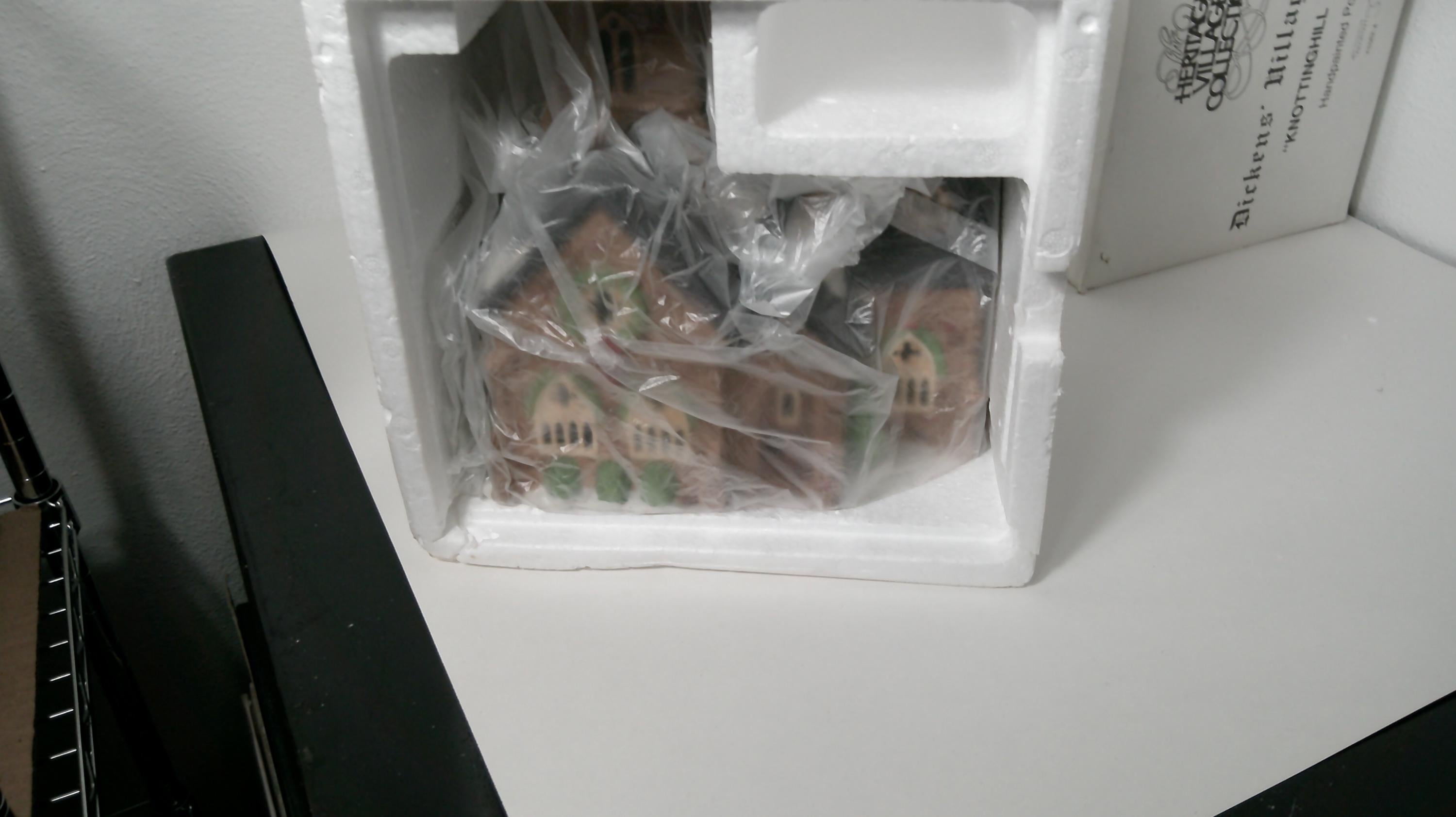 Vintage Dept 56 Dickens Series Knottinghill Church - Boxed Dickens