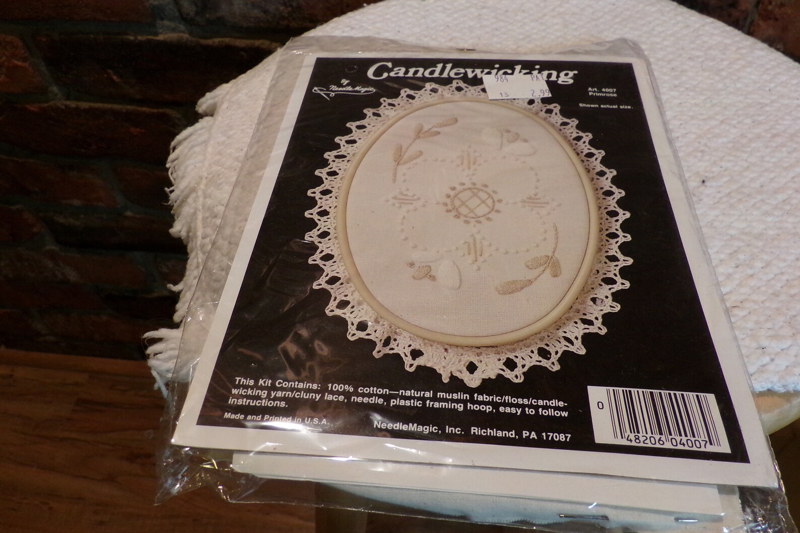 Vintage Lace Net Darning by Candlewicking Needle Magic NOS Etsy