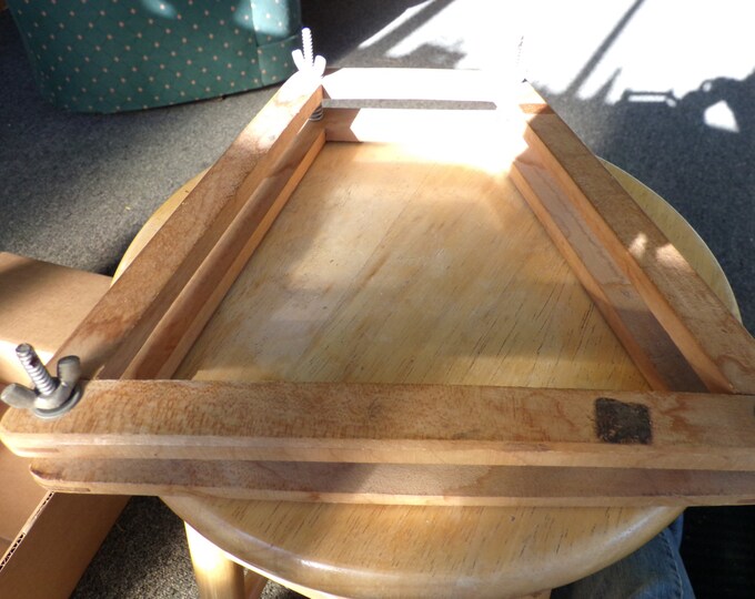 Wood Tennis Racket Frame, Vintage Tennis Racket Frame, Picture Frame