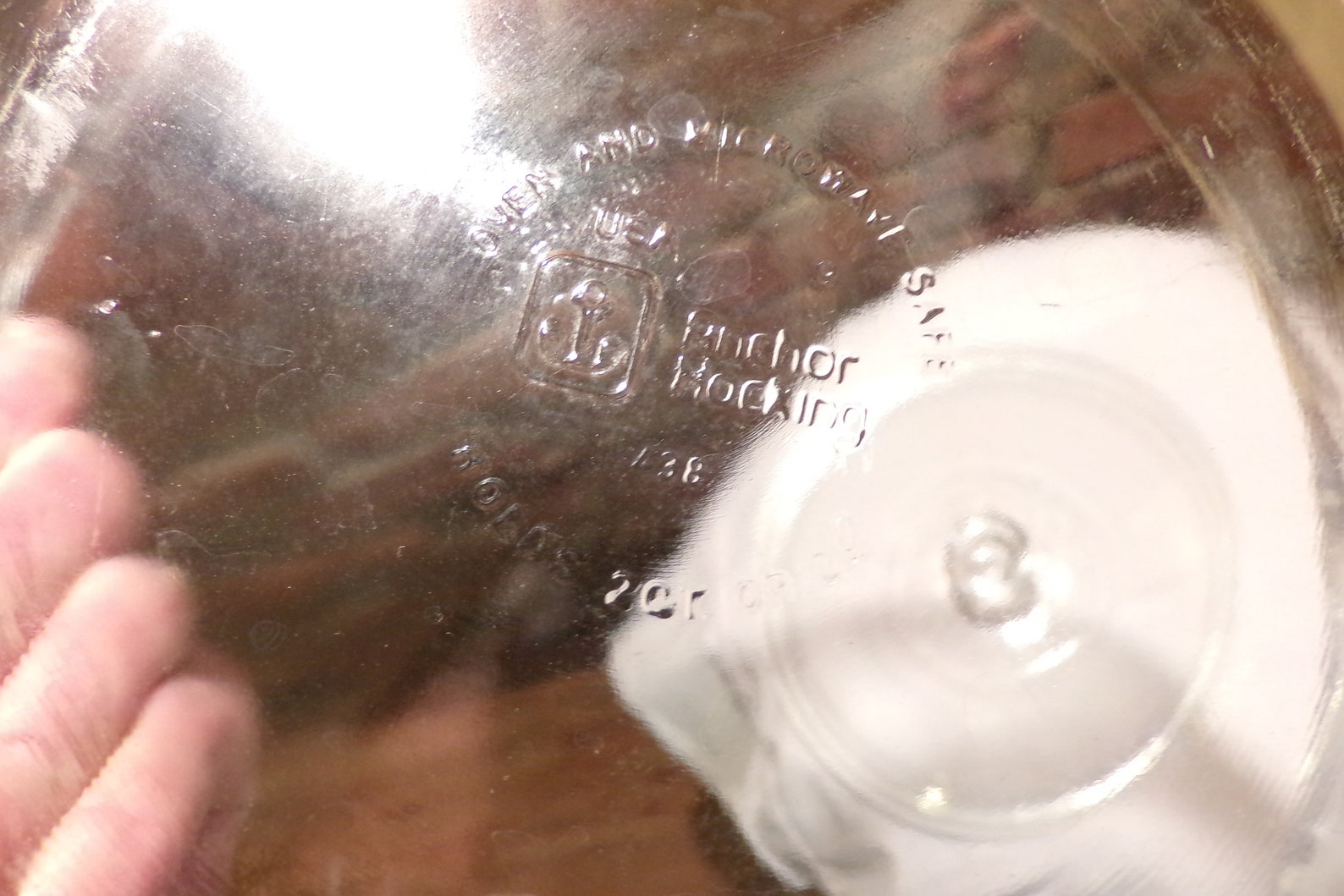 Vintage Anchor Hocking 438 2 Quart Oven Microwave Safe Etsy