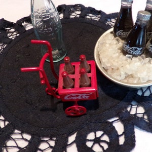 Miniatur Coca Cola, Vintage Mini Coca Cola, Sammler Coke, Vintage Cola, Mini Soda Flasche, Puppenhaus, Morethebuckles