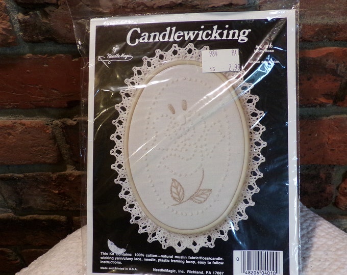 Vintage Lace Net Darning by Candlewicking Needle Magic NOS Etsy