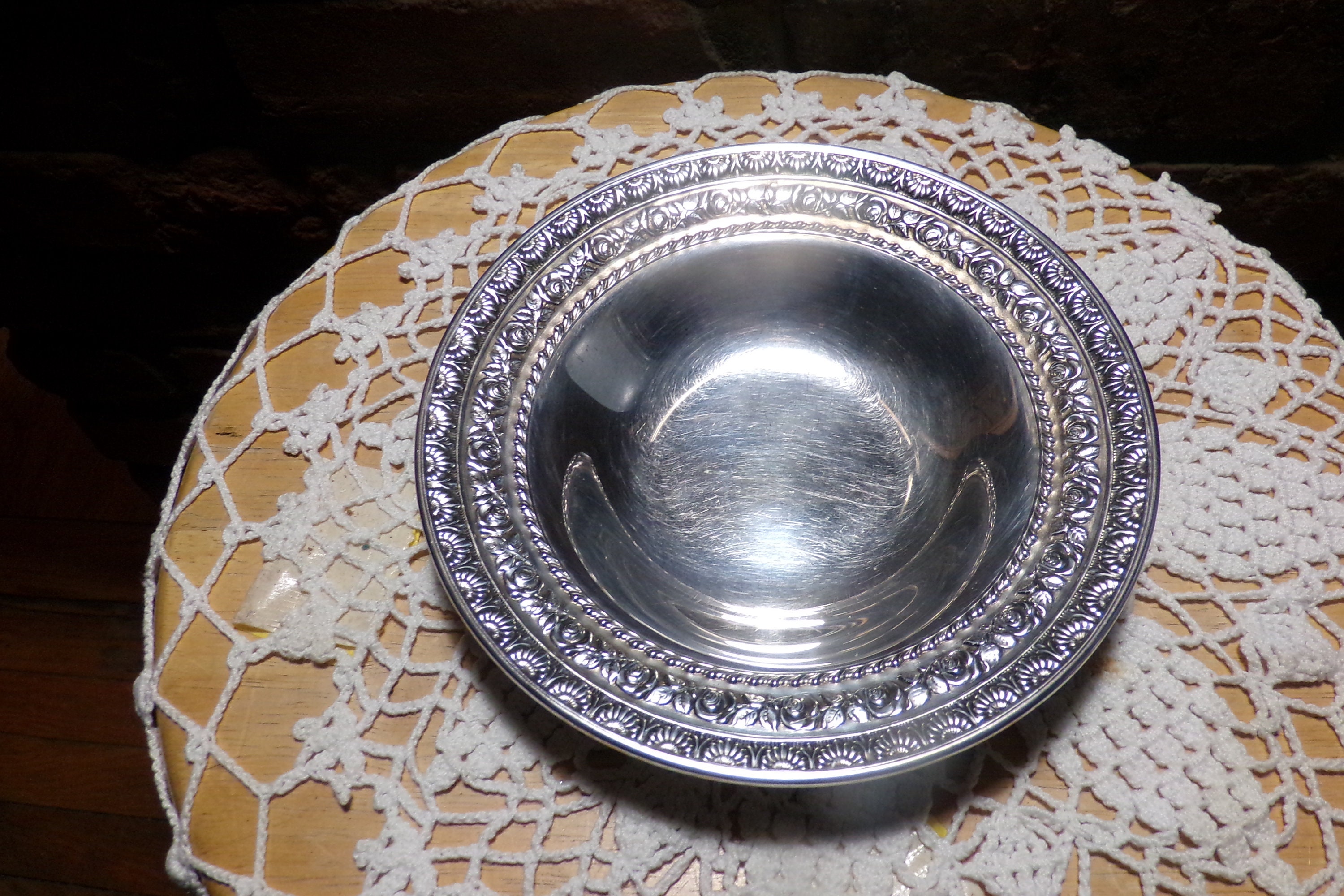 Vintage Wallace Silverplate 6 5/8