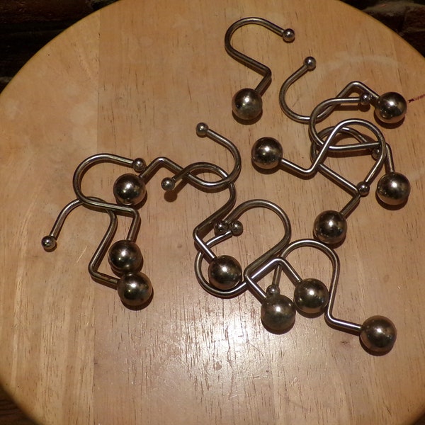 Shower Curtain Hooks Etsy